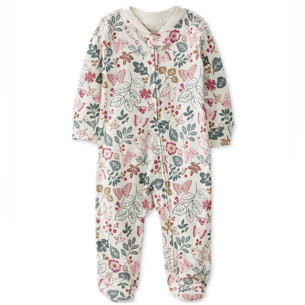 Carter's Floral Print Footie - little planet